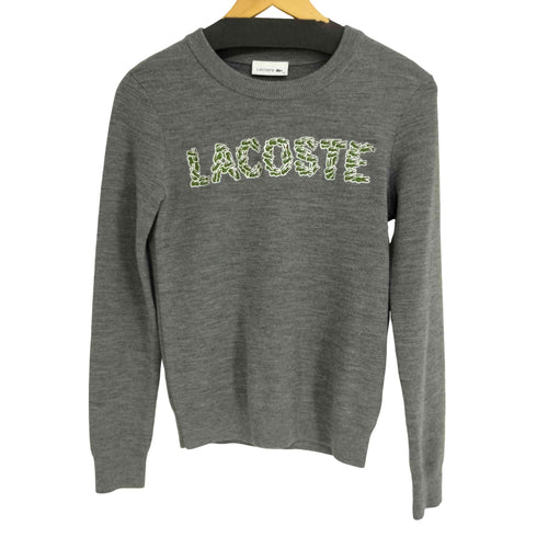 ラコステ LACOSTE Croco Magic マルチワニレタードニット レディース 34