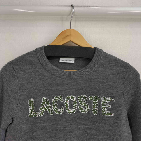 ラコステ LACOSTE Croco Magic マルチワニレタードニット レディース 34