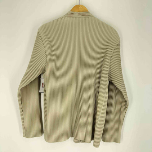 オムプリッセイッセイミヤケ HOMME PLISSE ISSEY MIYAKE 22SS TAILORED PLEATS JACKET ノーカラープリーツジャケット メンズ JPN:3