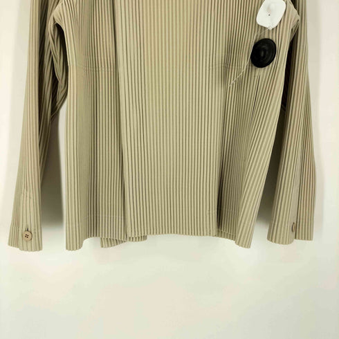 オムプリッセイッセイミヤケ HOMME PLISSE ISSEY MIYAKE 22SS TAILORED PLEATS JACKET ノーカラープリーツジャケット メンズ JPN:3