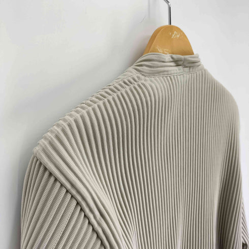 オムプリッセイッセイミヤケ HOMME PLISSE ISSEY MIYAKE 22SS TAILORED PLEATS JACKET ノーカラープリーツジャケット メンズ JPN:3