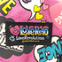 love revolution y2k 平成 総柄バックパック レディース