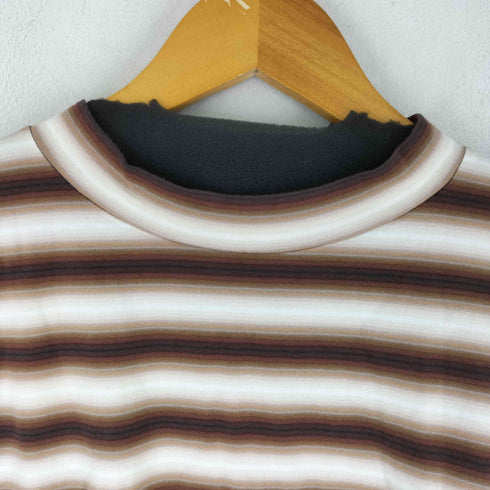 エイチビューティーアンドユースユナイテッドアローズ H BEAUTY & YOUTH UNITED ARROWS Ombre Border Short Sleeve T SHIRT メンズ JPN:L