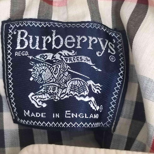 バーバリーズ BURBERRYS 90s 英国製 裏地ノバチェック トレンチコート レディース