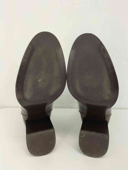 ザラ ZARA 25aw fabric upper heeled ankle boots レディース 40