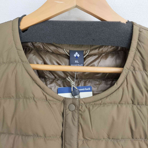 モンベル mont bell スペリオダウン ラウンドネックベスト メンズ JPN:XL