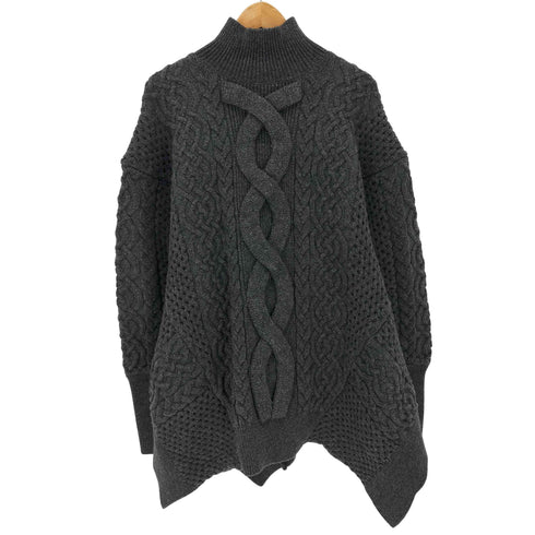 ナゴンスタンス nagonstans ビックチェーン ハイネック ニットセーター casual メンズ M