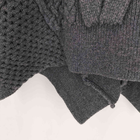 ナゴンスタンス nagonstans ビックチェーン ハイネック ニットセーター casual メンズ M
