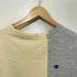 チャンピオン Champion 復刻 トリコタグ ロゴ刺繍 シングルステッチ 切替 S/S Tシャツ メンズ JPN:M