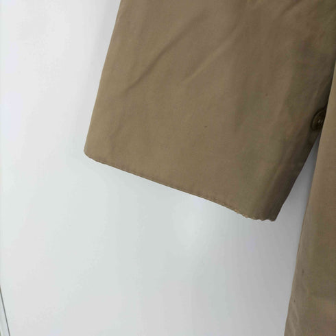 バーバリーズ BURBERRYS 90s 裏地ノバチェック 比翼ステンカラーコート メンズ