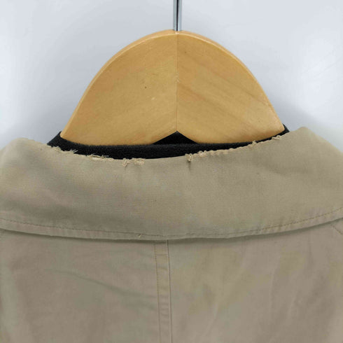 バーバリーズ BURBERRYS 90s 裏地ノバチェック 比翼ステンカラーコート メンズ