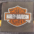 ハーレーダビッドソン HARLEY-DAVIDSON ドクロ 両面ロゴプリント クルーネック ノースリーブTシャツ メンズ