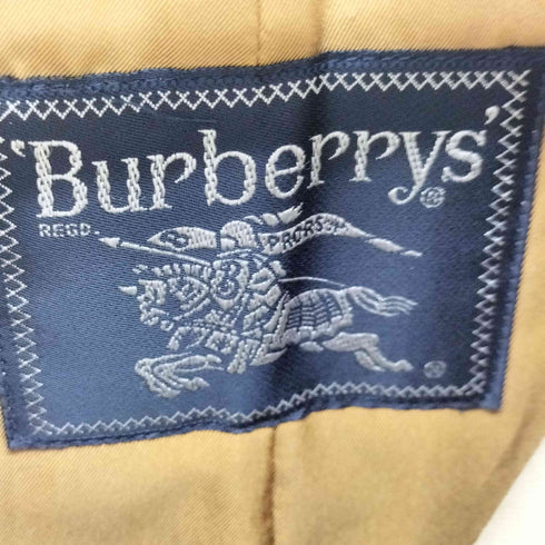 バーバリーズ BURBERRYS 90s ノバチェックライナー付き 比翼ステンカラーコート メンズ