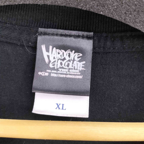 ハードコアチョコレート HARDCORE CHOCOLATE THE HISSATSU フロントプリント S/S Tシャツ メンズ JPN:XL