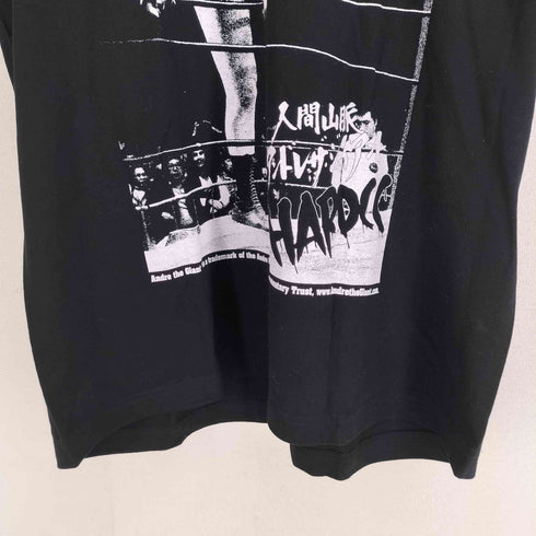 ハードコアチョコレート HARDCORE CHOCOLATE 人間人脈 フロントプリント S/S Tシャツ メンズ JPN:XL