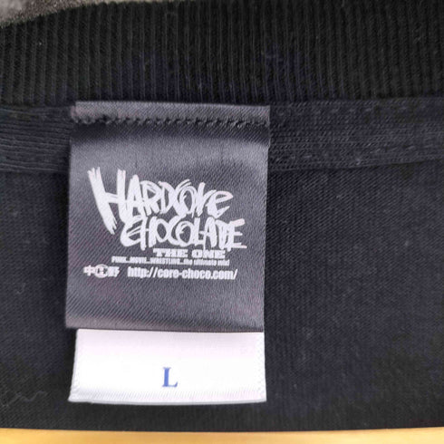 ハードコアチョコレート HARDCORE CHOCOLATE JAPAN TOUR フロントプリント S/S Tシャツ メンズ JPN:L