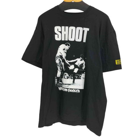 ハードコアチョコレート HARDCORE CHOCOLATE SHOOT フロントプリント S/S Tシャツ メンズ JPN:XL
