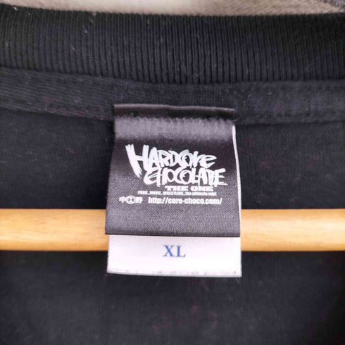 ハードコアチョコレート HARDCORE CHOCOLATE SHOOT フロントプリント S/S Tシャツ メンズ JPN:XL