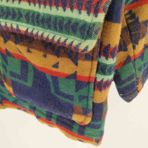 CREATION CUBE ネイティブ柄 フラップポケット ハンティングジャケット casual×natural メンズ M