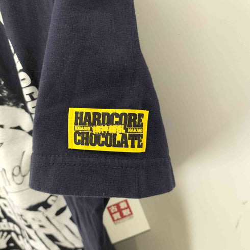ハードコアチョコレート HARDCORE CHOCOLATE 人間人脈 フロントプリント S/S Tシャツ メンズ JPN:L