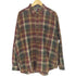 トミーヒルフィガー TOMMY HILFIGER コットンリネンチェック柄ボタンシャツ メンズ import:XL