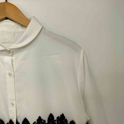 23SS 近沢レース シャツワンピース レディース JPN:M
