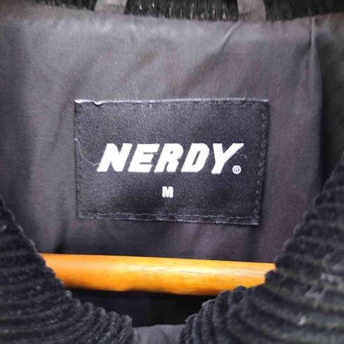 ノルディー nerdy 襟コーデュロイ 中綿キルティングジャケット メンズ import:M