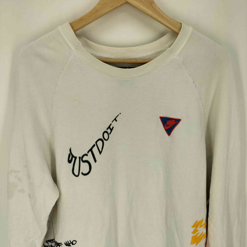 ナイキ NIKE NSW Reflective Graffiti Printing Round Neck Pullover クルーネックスウェット メンズ import:M