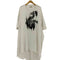 ヴィヴィアンウエストウッドアングロマニア Vivienne Westwood ANGLOMANIA フロントプリント ロング 半袖Tシャツ カットソー レディース 38