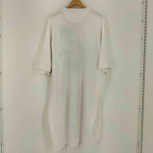 ヴィヴィアンウエストウッドアングロマニア Vivienne Westwood ANGLOMANIA フロントプリント ロング 半袖Tシャツ カットソー レディース 38