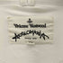 ヴィヴィアンウエストウッドアングロマニア Vivienne Westwood ANGLOMANIA フロントプリント ロング 半袖Tシャツ カットソー レディース 38