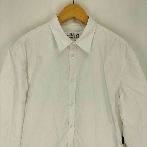 メゾンマルジェラ Maison Margiela 20AW レギュラーカラー 中綿 パファーシャツジャケット メンズ 39