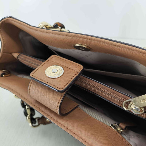 マイケルコース Michael Kors Sofia モノグラム レザーハンドバッグ レディース