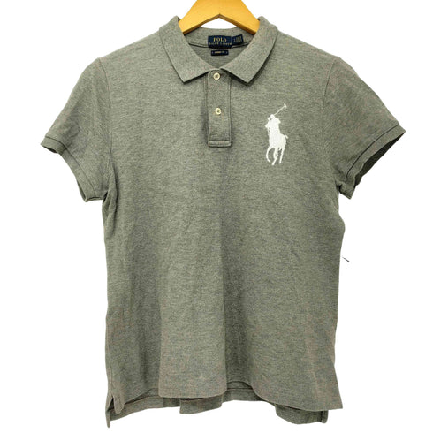 ポロラルフローレン POLO RALPH LAUREN ビッグポニー刺繍 ポロシャツ レディース import:L