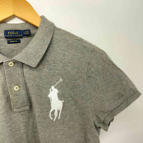ポロラルフローレン POLO RALPH LAUREN ビッグポニー刺繍 ポロシャツ レディース import:L