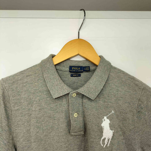 ポロラルフローレン POLO RALPH LAUREN ビッグポニー刺繍 ポロシャツ レディース import:L