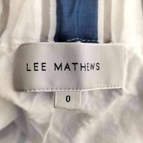 LEE MATHEWS リネン ストラップ スカート import レディース 0