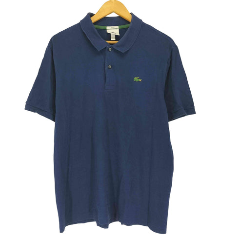 ラコステ LACOSTE メタルロゴデザインポロシャツ メンズ L