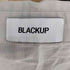 BLACKUP サイドスリットシアー L/S シャツ レディース