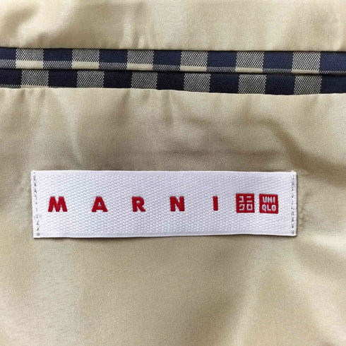 マルニ MARNI チェック柄2Bテーラードジャケット メンズ L