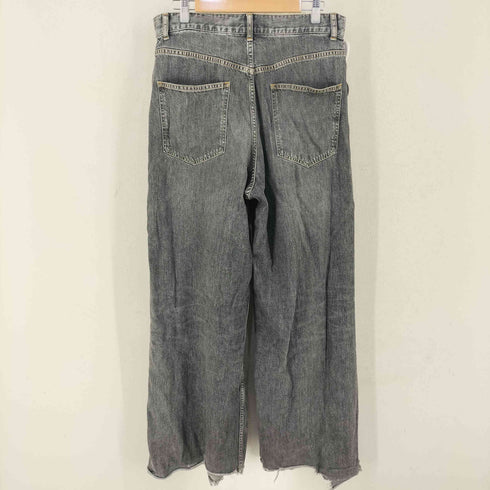 ジョンローレンスサリバン JOHN LAWRENCE SULLIVAN WASHED DENIM SUPER WIDE PANTS メンズ 48