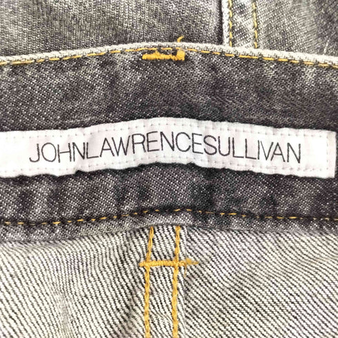 ジョンローレンスサリバン JOHN LAWRENCE SULLIVAN WASHED DENIM SUPER WIDE PANTS メンズ 48