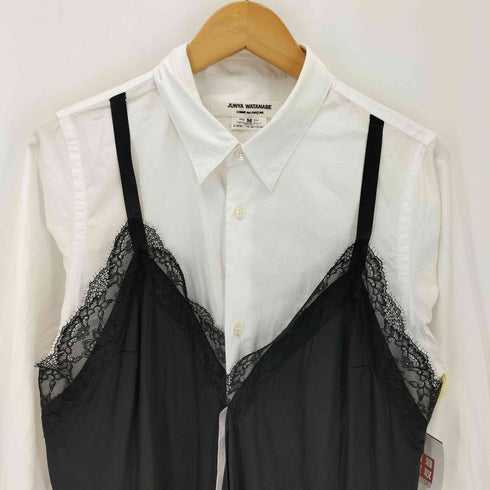 ジュンヤワタナベコムデギャルソン JUNYA WATANABE COMME des GARCONS ベルベット シャツ ロングスリーブ ワンピース レディース M