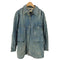 ライト WRYHT 24SS BOLERO SLEEVE CHORE JACKET ダメージ加工 デニム カバーオール レディース JPN:2
