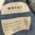 ライト WRYHT 24SS BOLERO SLEEVE CHORE JACKET ダメージ加工 デニム カバーオール レディース JPN:2