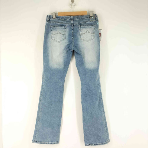 AZZURE パッチワークデザイン ダメージ加工 デニムパンツ メンズ US:32-33