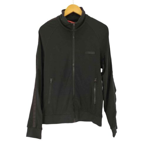 プラダ PRADA サイドラインテープ トラックジャケット メンズ import:L