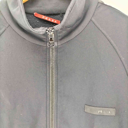 プラダ PRADA サイドラインテープ トラックジャケット メンズ import:L