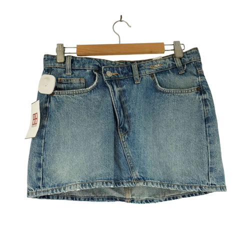 ザラ ZARA ローライズミニデニムスカート レディース JPN:S