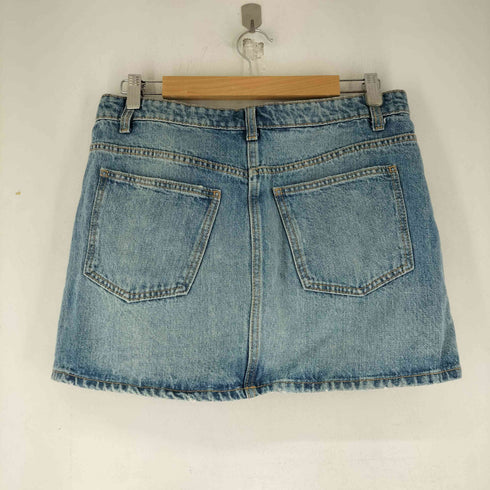 ザラ ZARA ローライズミニデニムスカート レディース JPN:S
